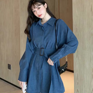 シャツワンピース