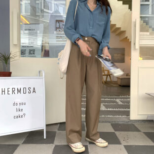 ワイドレッグパンツ