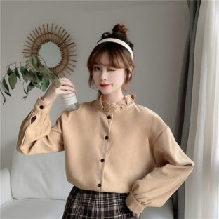 ミニフリルシャツ