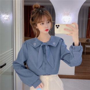 ハートリボンシャツ