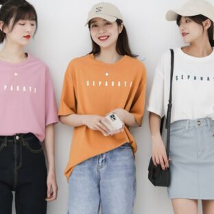 カラーロゴTシャツ