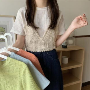 ビスチェ付Tシャツ