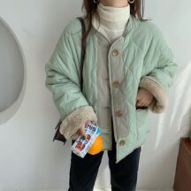 リバーシブルショートコート