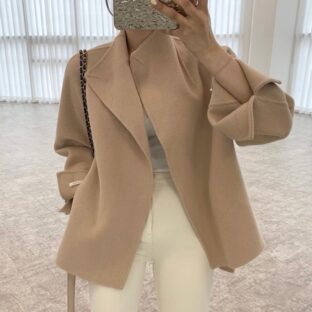 ショートシンプルコート
