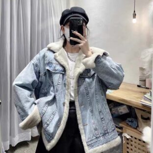 ラムウールデニムジャケット