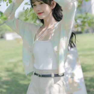 レインボーカーディガン