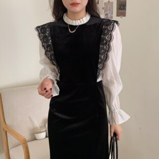 フリルワンピース