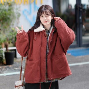 フリースライナーショートコート