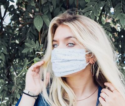 マスク　冬　メイク
